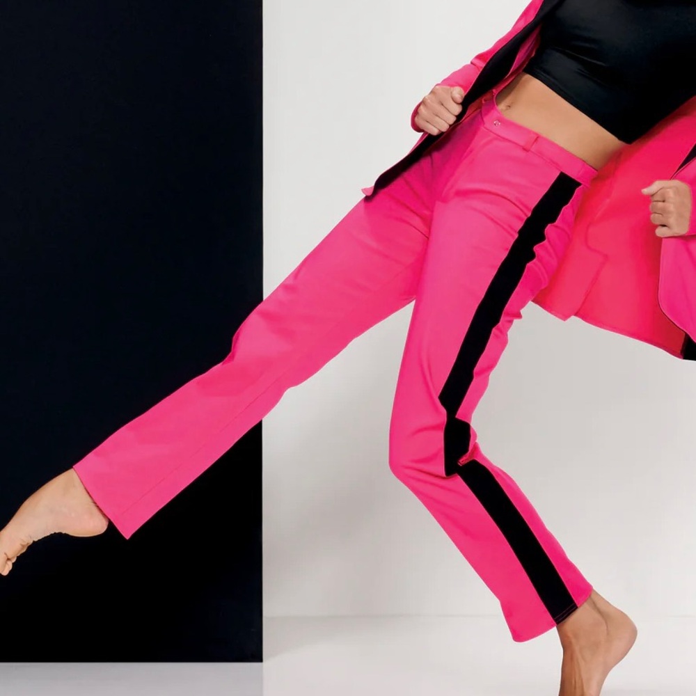 Kelle Black & Pink Jazz Dance Costume